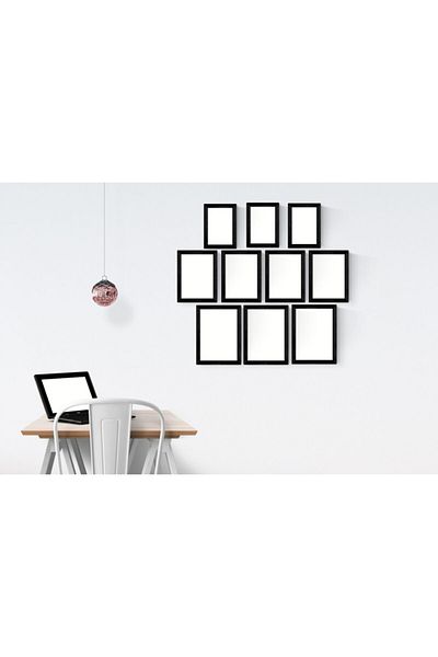 YED Frame 3 Pieces 10X15 - 4 Pieces 13X18 - 3 Pieces 15X21 Picture Frame Set
