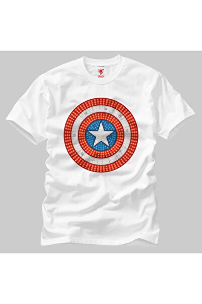 Crazy Капітан Америка Іконка Світло Чоловіча футболка