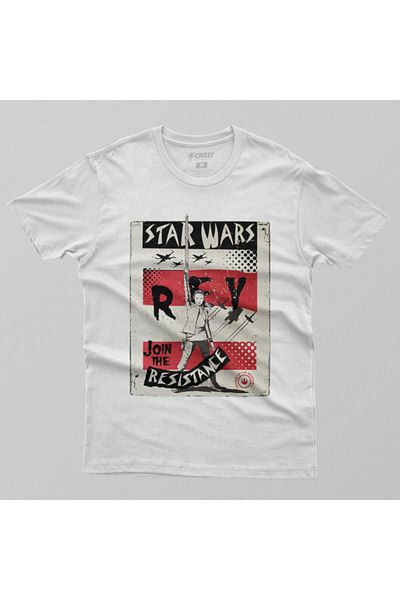 Crazy Ανδρικό μπλουζάκι The Last Jedi Reys Resistance