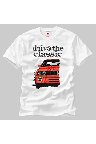 Crazy Водійте класичний BMW Червона чоловіча футболка