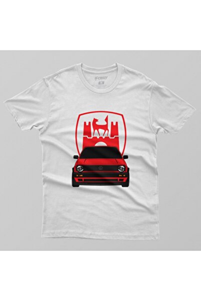 Crazy Ανδρικό μπλουζάκι Vw Golf GTI Mk2 Wolfsburg