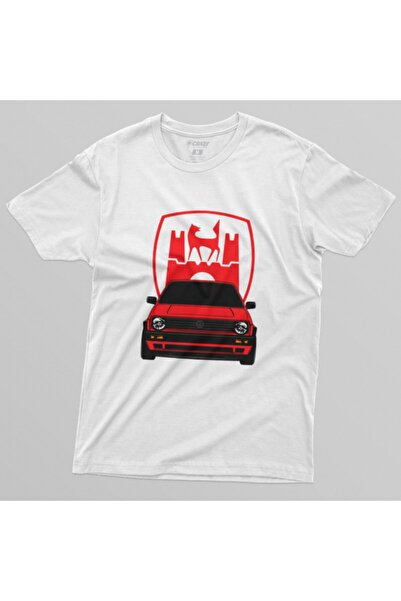 Crazy Ανδρικό μπλουζάκι Vw Golf GTI Mk2 Wolfsburg