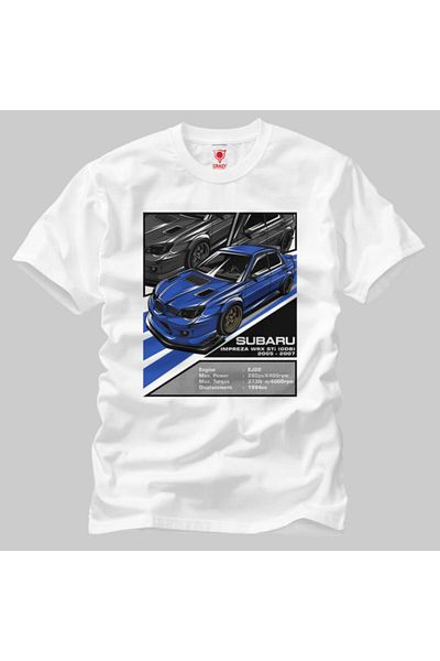 Crazy Ανδρικό μπλουζάκι Subaru