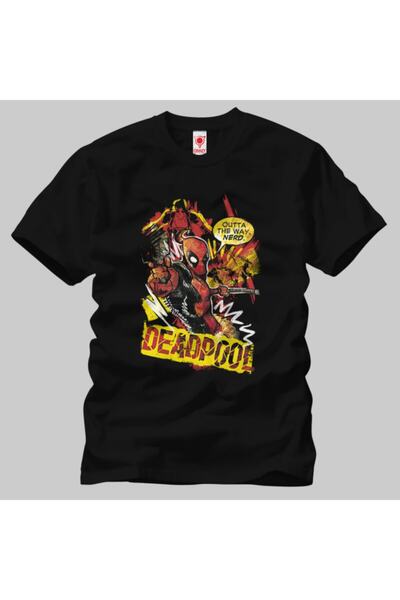 Crazy Чоловічий футболка Deadpool Comic Panel