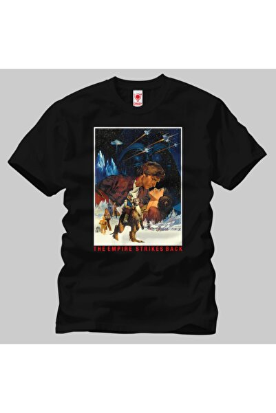Crazy Star Wars Empire Strikes Back Poster Tricou pentru bărbați