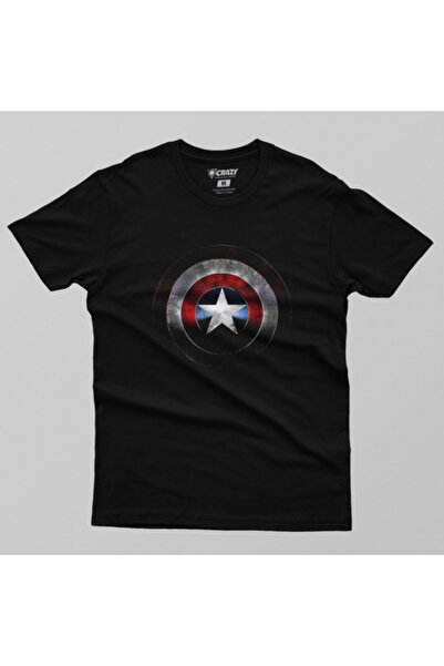 Crazy Captain America Shield Men's T-Shirt