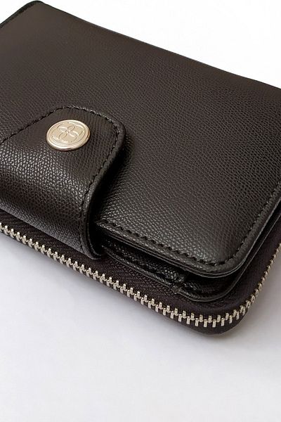 CENGİZ PAKEL Small Size Black Women's Wallet