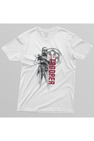 Crazy Ανδρικό μπλουζάκι Star Wars: Rogue One Death Trooper Sketch