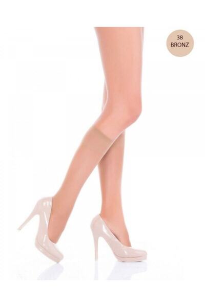 Penti Fit 15 șosete pantaloni 6 pachet - bronz (38)