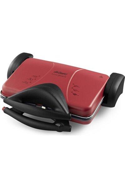 Arzum Ar2045-k Tutto Granite Grill and Toaster Red