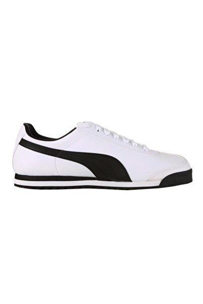 Puma Roma Basic353572 04 Tenisi casual alb-negri pentru bărbați
