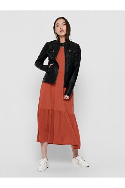 ONLY 15081400 Jachetă și haină din piele pentru femei Otw Noos pentru motociclist din piele artificială Onlbandit, neagră