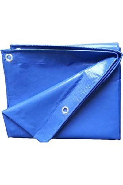 Ekonet Her Ebat Su Geçirmez Mavi Branda Çadır Pvc Tente Gölgelik Koruma 5m X ...