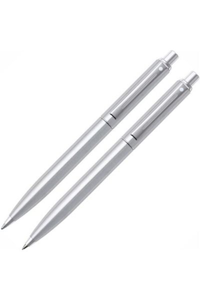 Sheaffer Sentinel Ballpoint & Versatil Pen Set Bright Chrome 323-9