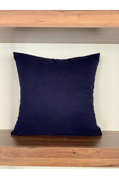 KIRLENTİM Soft Buttoned Plain Throw Pillow Cover