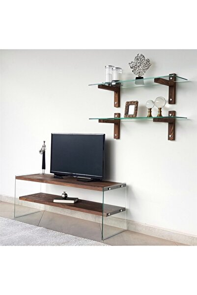 NEOstill - Ahşap Tv Ünitesi Woodn Glass Tv105