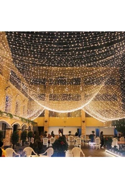 ALLES YILBAŞI LED IŞIK İP LED 15 MT BEYAZ İÇ MEKAN SABİT YANAR EKLENEBİLİR