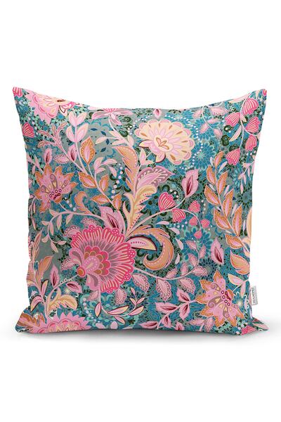 Realhomes Etnik Motifli Dijital Baskılı Modern Yastık Kırlent Kılıfı