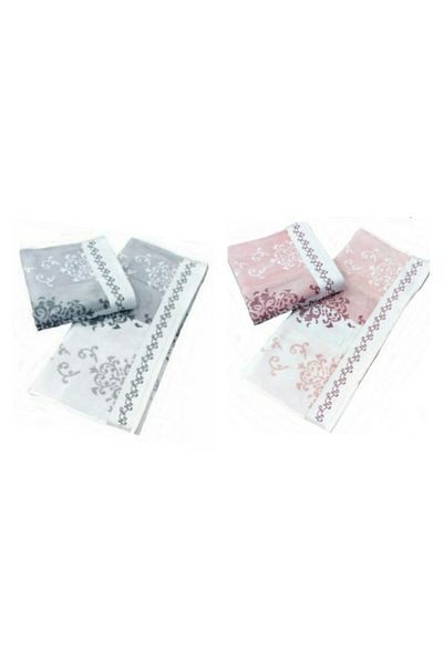 Özdilek Emily 4 Pieces Hand and Face Towel Velvet 50x90