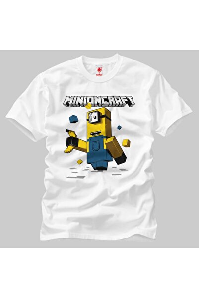Crazy Minioncraft muška majica