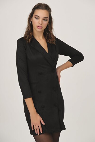 Shahiqa Suni Süet Elbise