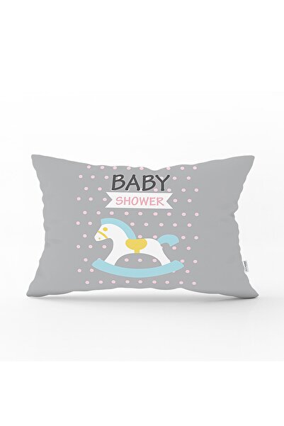 Realhomes Pravougaona jastučnica za dečiju sobu sa točkastim uzorkom za baby ...