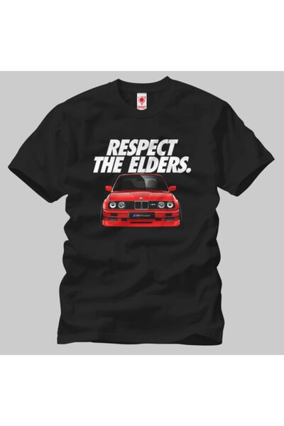 Crazy Tricou pentru bărbați Bmw Respect The Elders