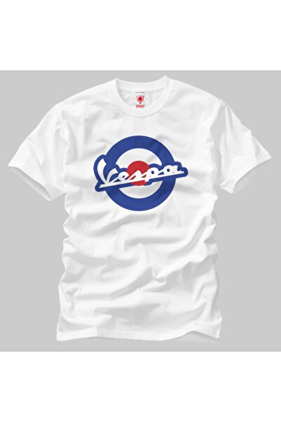 Crazy تي شيرت رجالي بشعار فيسبا