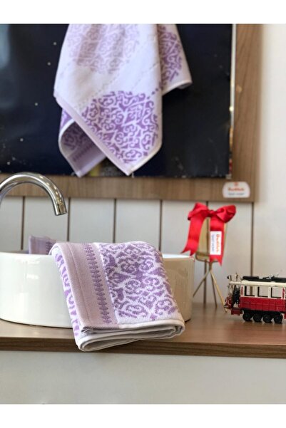 Özdilek Greta 2-парова рушник для рук і обличчя 50x90-ліла