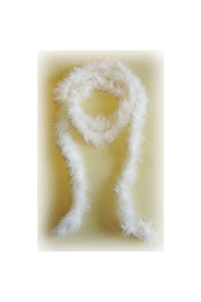 CAN 10 Metre Kuş Tüyü Ince Otriş Beyaz – Diğer Parti Malzemeleri – Diğer Part...