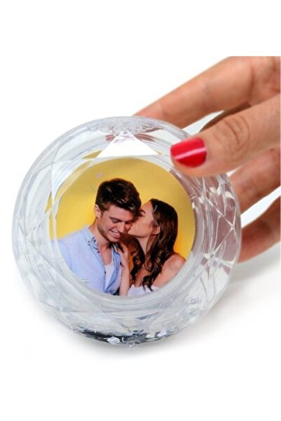Nobbystar Kristal Görünümlü Kar Küresi Fotoğraf Çerçevesi