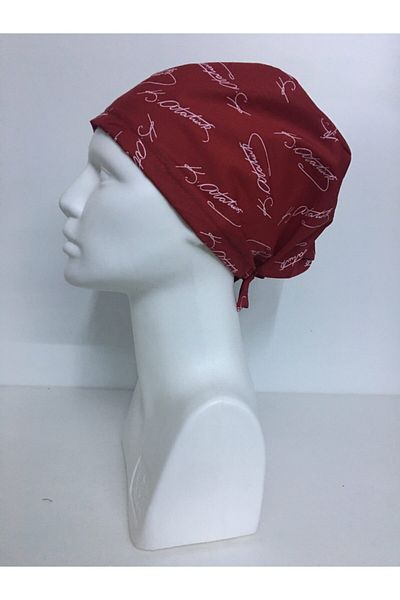 ADALILAR İŞ ELBİSELERİ Doctor Nurse Surgical Cap Hat Hospital Bonnet Work Bandana