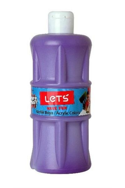 Lets Acrylic Paint 500 ml Purple L-5305