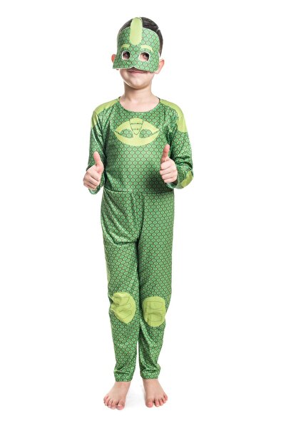 WizziW Pj Maskeli Kertenkele Çocuk Kostüm Pijamaskeliler Figür Kostüm Pjmask ...