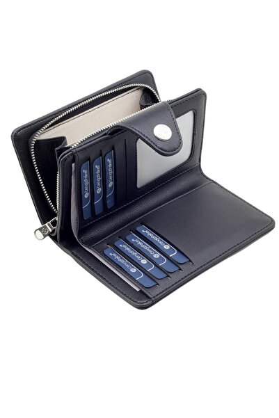 CENGİZ PAKEL Medium Size Black Wallet