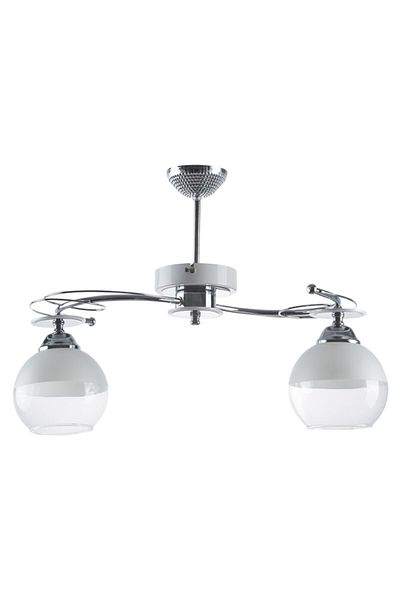 Uçar Modern Chandelier White Ilay 2 Piece