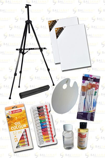 BAL SANAT Profesyonel Yağlı Boya Başlangıç Seti