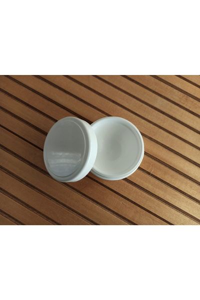 demethome Cutie goală 10 buc 30 ml Cc Cutie cosmetică goală albă Cutie pentru hobby Borcan de cremă din plastic-pomadă