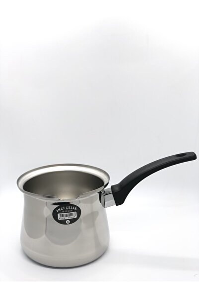 İnci Çelik Classic Pearl No 6 Luxury Model 1200 ml with Black Handle