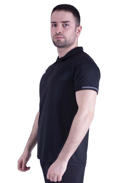 Lotto Black Polo T-shirt-moscu Polo Camp Pl-r8906