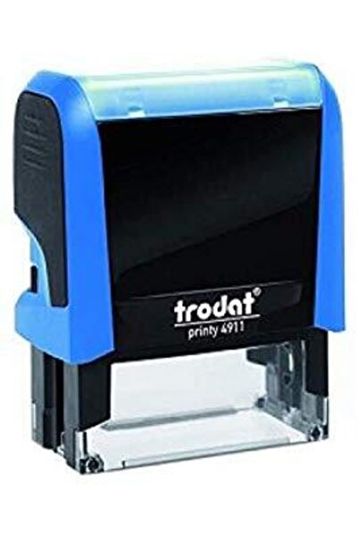 Trodat Kaşe P4 4911 Mavi Gövde/mavi Keçe