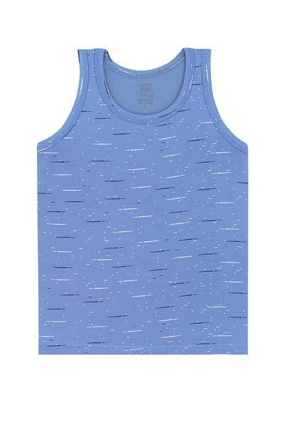 biyokids Boy's Undershirt 5 Pack Mixed Color Printed Undershirt
