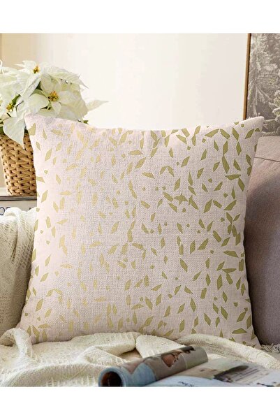 Realhomes Çift Taraflı Pastel Zemin Üzerinde Gold Detaylı Geometrik Desenli R...