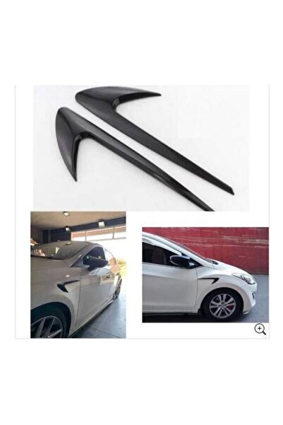 Genel Markalar Fiat Egea Uyumlu Çamurluk Venti Sağ Sol Parlak Siyah