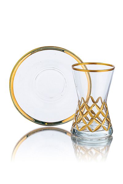 DECOSTYLE Polo Incbelli 12 Piece Tea Set for 6 Persons
