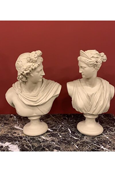 By Ari Ev Dekorasyon Apollon Ve Afrodit Ikili Takım Biblo
