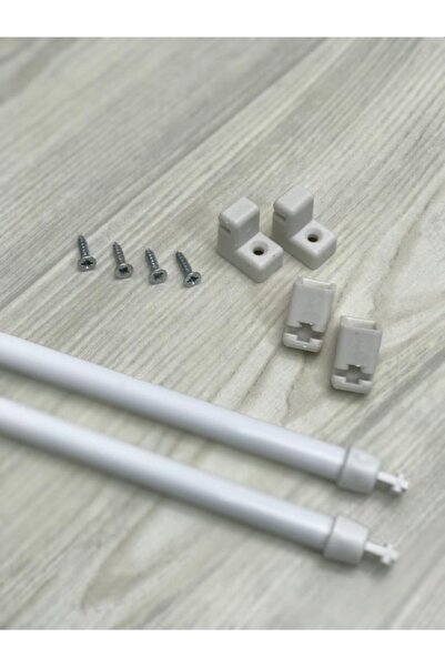 Saççax Exclusive Bară de perdea Briz, bară de perdea pentru ușă 30 X 50 (1 set)