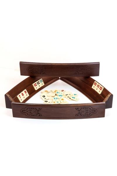 Helena Wood Art Ornament Çrçv Oval Carved Okey Tk