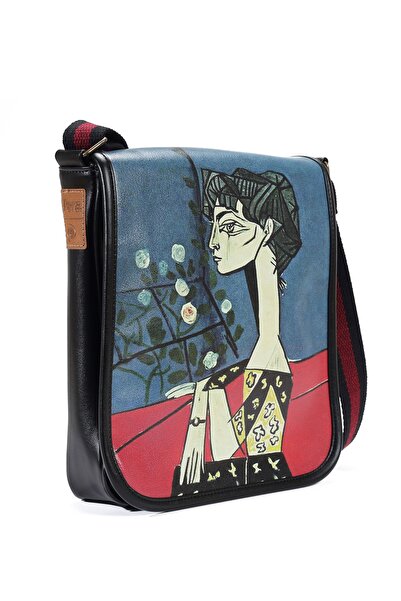 Perabags Picasso Tablo Baskılı Çapraz Çanta
