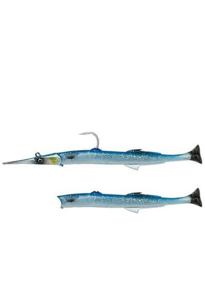 Savage Gear Needlefish Pulsetail 2+1 18 cm 26g Suni Yem Blue Silver
